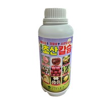 초산칼슘 액제 1L 융전 25~50말용 칼슘 복합제 고추 사과 배추 낙과 썩음병 고두 친환경제품, 1000ml, 1개