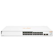 아루바 Instant On 1830 24G 12p CL4 PoE 2SFP 195W 스위칭허브 (JL813A 1G 24포트), 1개, 선택하세요