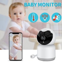 베이비 아기 모니터 카메라 무선 홈캠 강아지 고양이 반려동물캠 홈CCTV 펫캠Tuya APP 3MP 1080P 사운드 감, 01 500