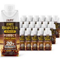 칼로바이 퍼펙트 파워쉐이크 20g 초코바나나맛, 250ml, 18개, 18개, 250ml