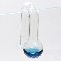이산화탄소경보기 공기측정 co2감지2Pcs 수족관 이산화탄소 CO2 모니터 투명 유리 드롭 검사기 테스터, 한개옵션0, 한개옵션0
