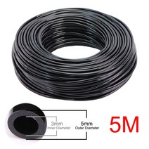 권취기 권치기 권선기 호스 릴 감는 기계 자동 RBCFHl PVC 정원 급수 마이크로 관 드립 잔디 발코니 온실용 5mm, 1.5m