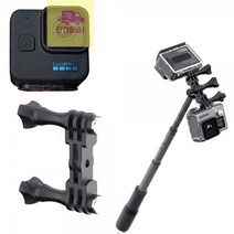 액션캠_미니_마이크_마운트_듀얼_호환_조명_고프로11 DA07, 상세페이지 참조