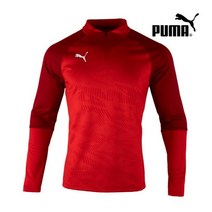 푸마 푸마 긴팔티 CUP 트레이닝 1/4 짚 티(65626701) 656267 01