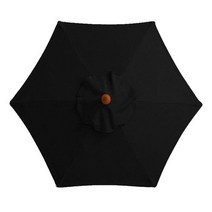 빗물막이 주차장지붕 컨테이너 캐노피 상가 전원주택 차양막 어닝 2.73m 방수 비치 육각형 파라솔 교체 가능한 천으로 스탠드가없는 야외 정원 테라스 바나나 우산 커버, 2-부르고뉴