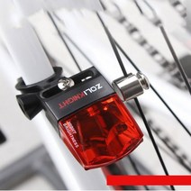 눈뽕급 비접촉 자가발전 자전거 LED 후미등 테일등, 단품