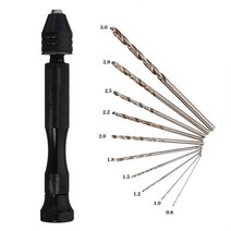 홈해피 핀바이스 레진아트 프라모델 공예 핸드 드릴10pcs세트 _ 93289EA