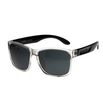 국산 편광율 99.9% 미러 스포츠 선글라스 낚시 골프 운전 등산 도시어부, 오버사이즈, C14투명블랙다리+블랙렌즈