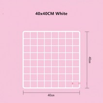 북유럽 홈 벽 장식 철 격자 사진 프레임 엽서 DIY 아트, 40x40cm white aliexpress