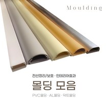 삼영전기 1M 몰딩 쫄대 전선정리 인테리어 10개입, 02. PVC 고강도 몰딩 1M (우드) 10개입, 4호