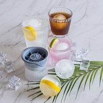 다이소 얼음틀 핸디 빅볼 원형 1구 왕 하이볼 아이스볼, 그레이