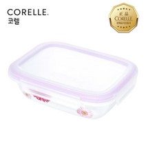코렐 핑크데이지 스냅웨어 직사각(1000ml), 선택완료, 단품없음