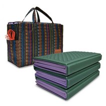 벅703 페어아일 엠보싱 3단 캠핑매트 대/캠핑매트/여행매트/러그/매트