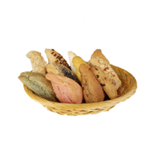 [하눅] 국산호밀 비건 스콘 간식 12종 호밀빵 식이섬유 건강 노버터, 아몬드