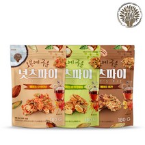 잇츠리얼넛츠 메이플 코코넛 넛츠파이 3종 묶음세트(총 3봉 540g)