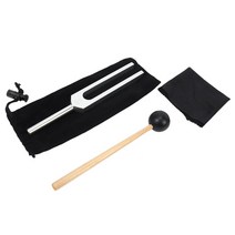 스펙트럼 측정기 스펙트럼 분석기튜닝 포크 528C DNA 수리 치유를위한 말렛 세트가있는 528HZ 튜너 신경계, 한개옵션0