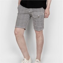 코지 남자 여름 깔끔 데일리룩 남친룩 마린 시원 체크 반바지