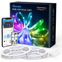 Govee RGB LED 스트립 조명 줄 테이프 3-in-1 10m, 상품선택