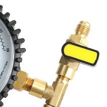 질소 압력 테스터 HVAC 시스템 콜드 테스트 테이블 도구 게이지 도매 R134a R22 R407C R410A, 한개옵션0