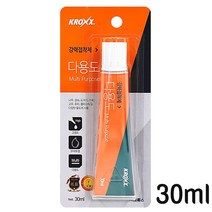KROXX 강력접착제 30ml (젤형 무색투명 고점도 본드 나무 금속 도자기 가죽 플라스틱), 1개
