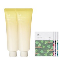 [한율] [본사직영★] 자연을 닮은 핸드크림 50ml (+자연을닮은시트마스크 - 4종키트), 옵션:어린쑥