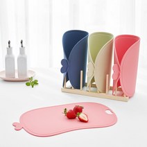 [1+1] 이놀 국내생산 칼집나지 않는 항균 안심 도마, 바닐라, 연코코아 [LK445_7]