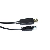 케이블 산업용 FTDI FT232RL 칩 USB-RJ45 RS485 직렬 통신 마스터 호스트 컴퓨터 컨트롤러, [02] 3.6M, [02] Black USB Case