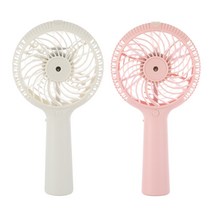 캔디 휴대용 미스트 선풍기, 화이트, OZ-8200