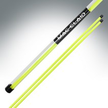 맥클라이드 골프 얼라이먼트 스틱 스윙 연습기 연습 용품, 라임