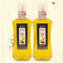 [강원양봉] 허니쉼 사양벌꿀 1kgx2통(튜브), 단품, 단품