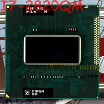 노트북 프로세서 원래 인텔 코어 i7 2820qm sr012 cpu i7 2820qm 프로세서 fcpga988 2 3ghz 3 4ghz l38m 쿼드 코어, 없음