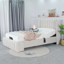 모베 모션베드 그레이스 슈퍼 싱글 SS / 싱글 S 전동침대+매트리스세트, 슈퍼싱글(W1310), 네이비, 마르스