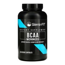 시에라핏 부스터 익스텐드 bcaa 아미노산 보충제 240캡슐, 4개월분 BCAA 240 캡슐