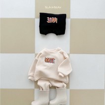 [블랙빈] 러버베베세트 아기옷 등원룩 데일리룩 상하복