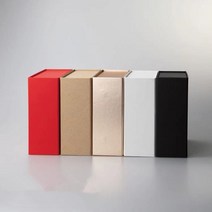 선물상자 박스 블랙 자석 싸바리, 레드_28x20x9cm