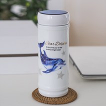 보온보냉병 보온보냉병 징더전도자기 보온텀블러 남녀 대용량 휴대용 사무실용컵 2단 세라믹 선물포장, T11-K, C01-301-400ml