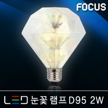 조명다움 LED레일등 레일조명 카페조명 LED조명 식탁등 팬던트 포인트조명 인테리어조명 LED등기구 주방등 매장등 레일등기구, (C LED램프) 20 눈꽃 D95 2W 전구색