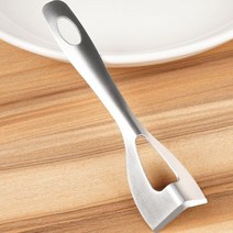 버터 마가린 소분 자르기 칼 커터기 보관함 케이스, 삼각 실버