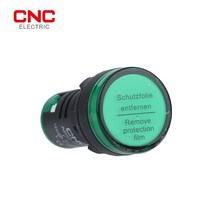 ed 차량용 간판 전광판 CNC AD22-22DS 30mm 패널 마운트 LED 전원 전자 표시기 파일럿 5 색 신호등 AC220V, 한개옵션1, 04 220V Green