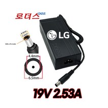 LG모니터 32MN58HM-P 29UM68-P전용 19V 2.53A어댑터, 1개