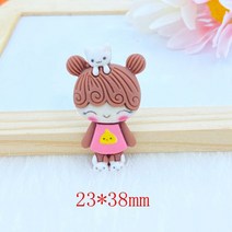 쇼파뒤 카페 인테리어 가게오픈 개업 결혼 선물 노호혼 재물복 10 개몫 새로운 만화 비스킷 동물 시리즈 Flatback 수지 카보 숑 Scrapbooking 장식 공예 DIY 수제, [07] G