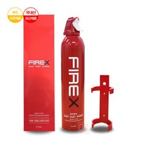 미니소화기 파이렉스 FIREX 스프레이식 소화기 가정용 차량용 휴대용 최신제품 당일발송, 465g, 1개