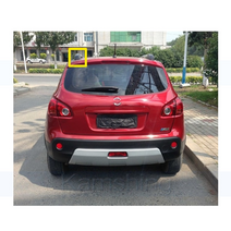 카약 거치대 캐리어 루프랙 가로바 짐 가방 가드 커버 캡 뚜껑 쉘 for nissan qashqai 2008 2009 2010 2011 2012 2013 2014 2015, 후방 좌측
