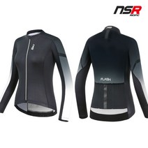 NSR 여성용 플래시 플로타 긴팔 져지 봄 여름 가을 자전거 상의 + 사은품증정