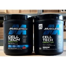 ﻿MuscleTech Cell Tech Creactor 셀 테크 크레아틴 파우더 120서빙, Unflavor