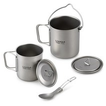 캠핑 반합 냄비 용 압력 밥솥 코펠 인덕션 세라믹 등산 사각 그릴 팬 미군 백패킹, 2