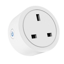 스마트 플러그 소켓 10A AC 90-250V 영국 와이파이 투야 앱으로 작동 리모컨 가전 제품 알렉사 구글 홈으로 No Hu I2Q0, [01] uk, 01 uk