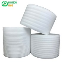 길이 30 미터 epe 진주면 충격 방지 비산 방지 폼 랩 시트 포장 배송 흰색 색상 두께 1mm, 폭 30cm x 길이 30m