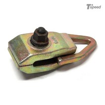 Tspeed 판금 단조조정 클램프 601 판넬 프레임 악어이빨, 1개