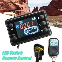 무시동히터 12V 24V LCD 모니터 주차 히터 컨트롤러 스위치 자동차, 01 Remote Control